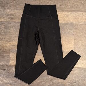 Girlfriend Collective Black Pocket Leggings